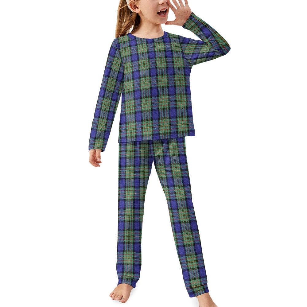 Clan MacLaren Tartan Girl's Pajama suit