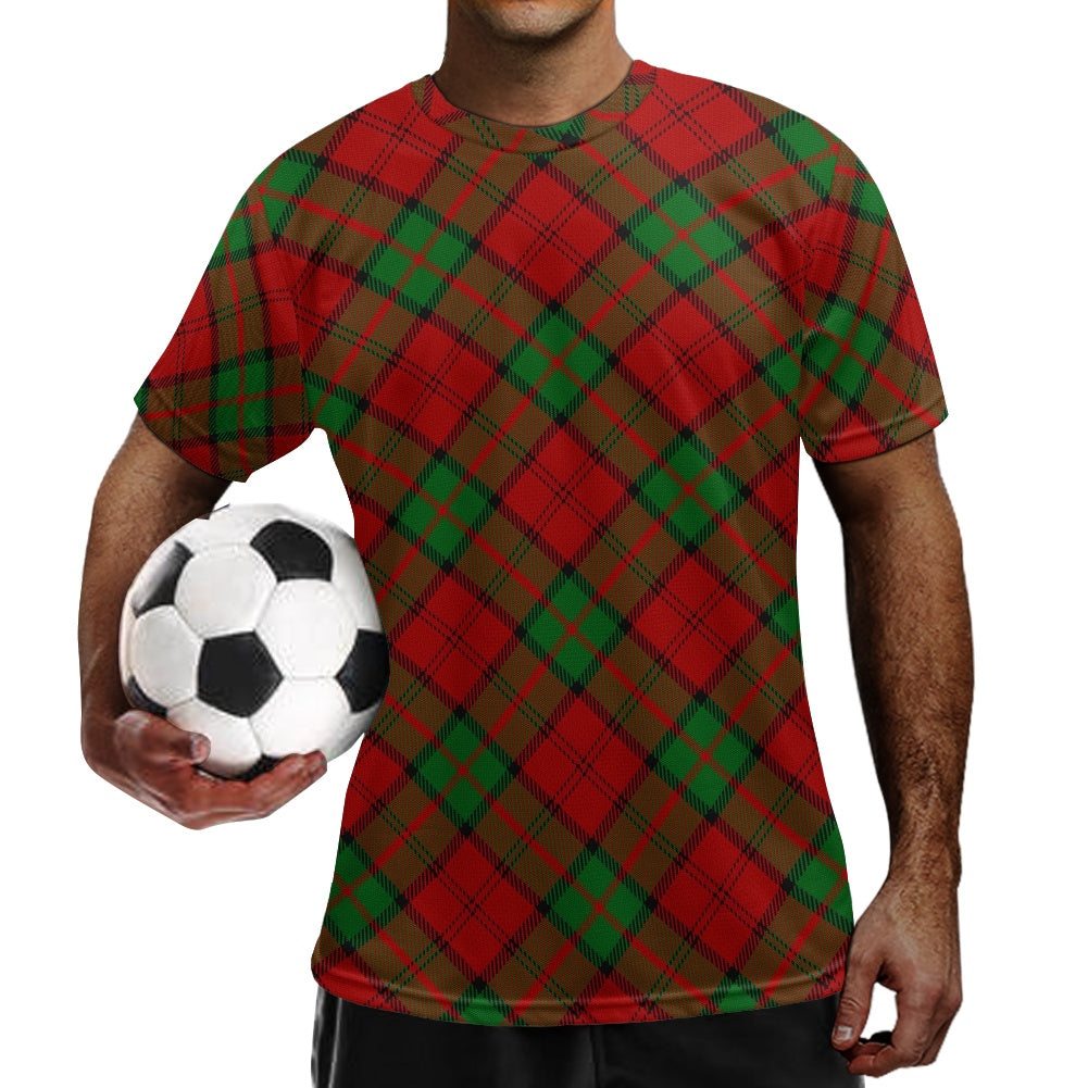 Clan Dunbar Tartan Football Shirt