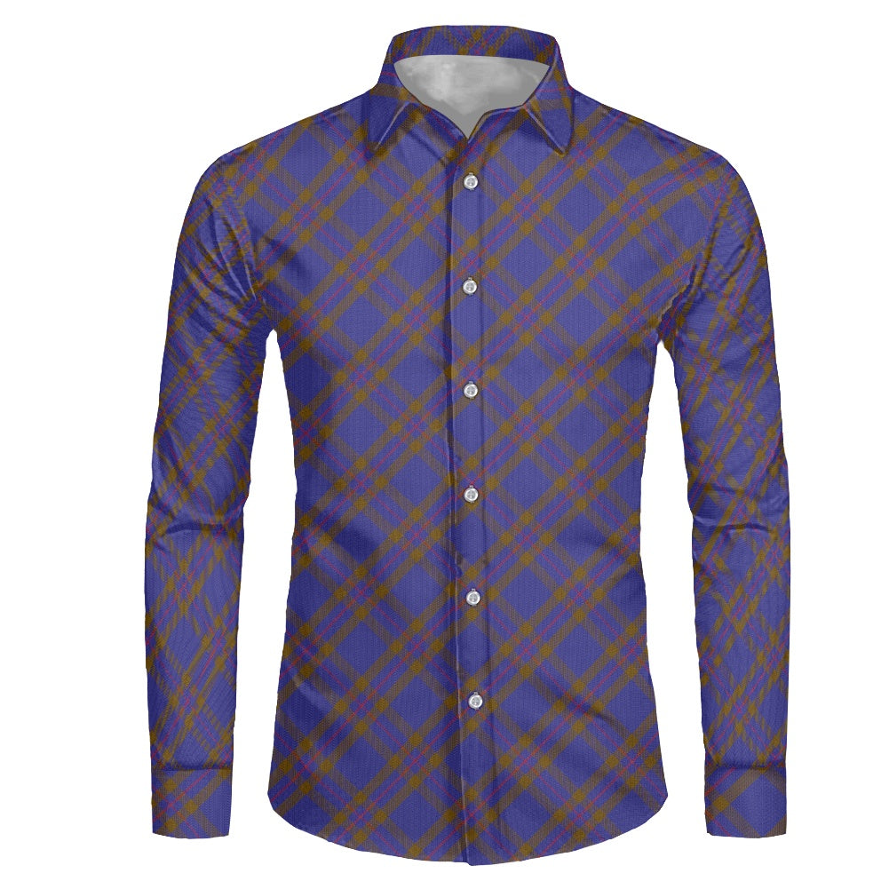 Clan Elliott Tartan long-sleeved shirt