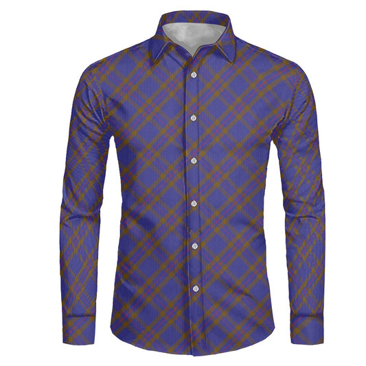 Clan Elliott Tartan long-sleeved shirt