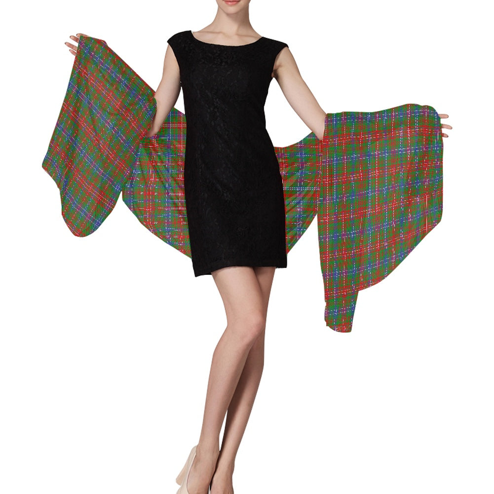 Clan Wilson Tartan Chiffon Scarf