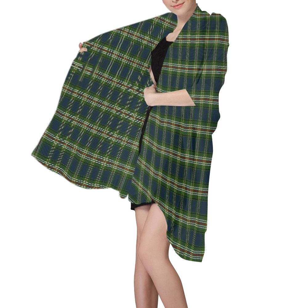 Clan Todd Tartan Chiffon Scarf