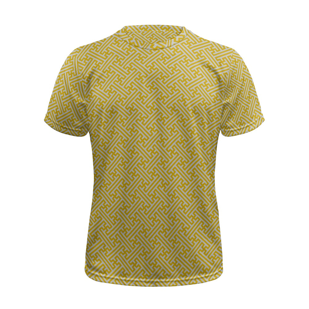 Japanese Wagara - Gold Sayagata - Football Shirt