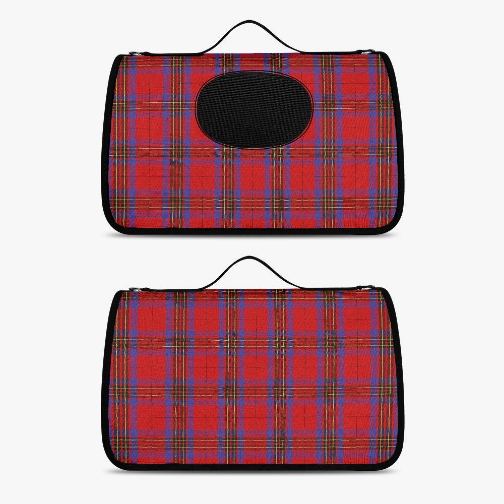 Clan Leslie Tartan Pet Carrier Bag