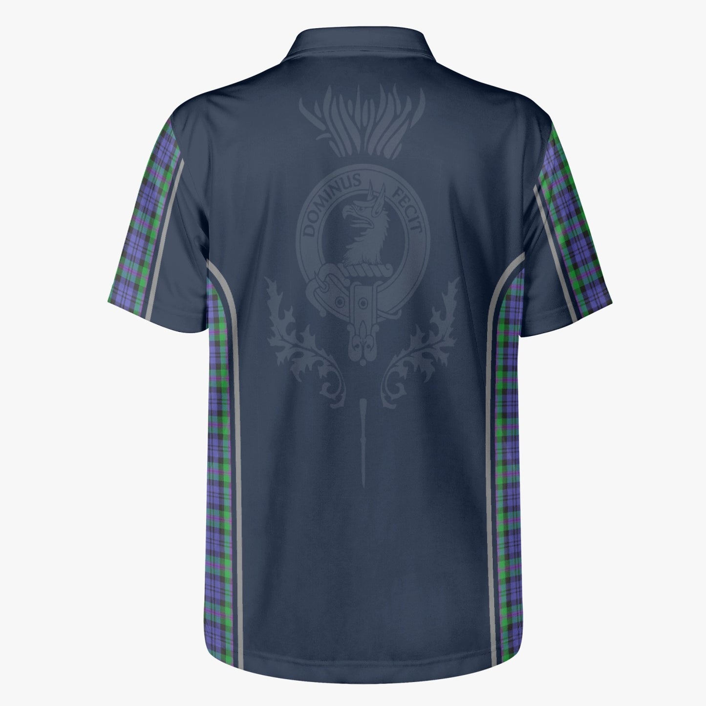 Clan Baird Crest & Tartan Polo Shirt