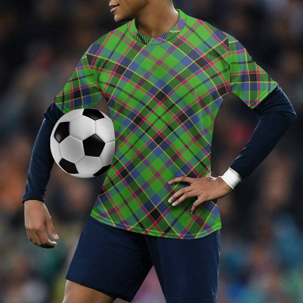 Clan Stephenson Tartan Football Shirt