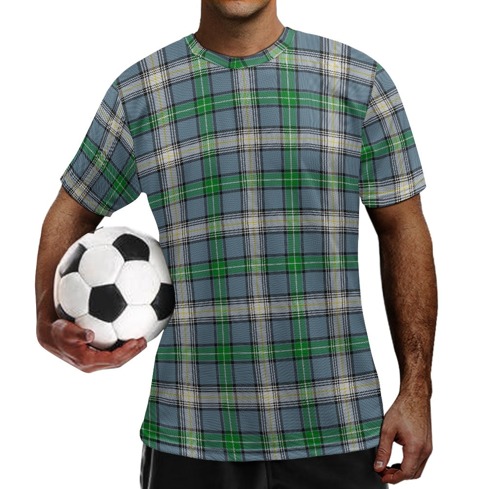 Clan MacDowall Tartan Football Shirt white