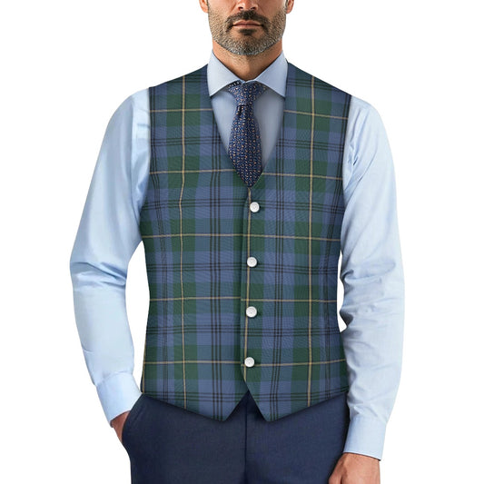 Clan Johnstone Ancient Tartan Suit vest jacket