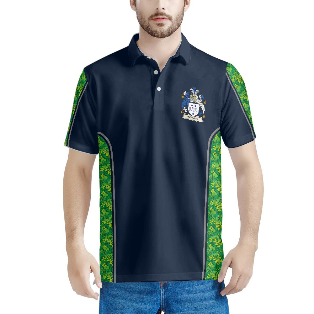 Irish Arms - McAuliffe Shamrock - Polo Shirt