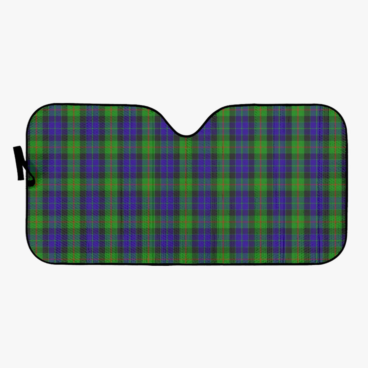 Clan Gunn Tartan Car Windshield Sun Shade