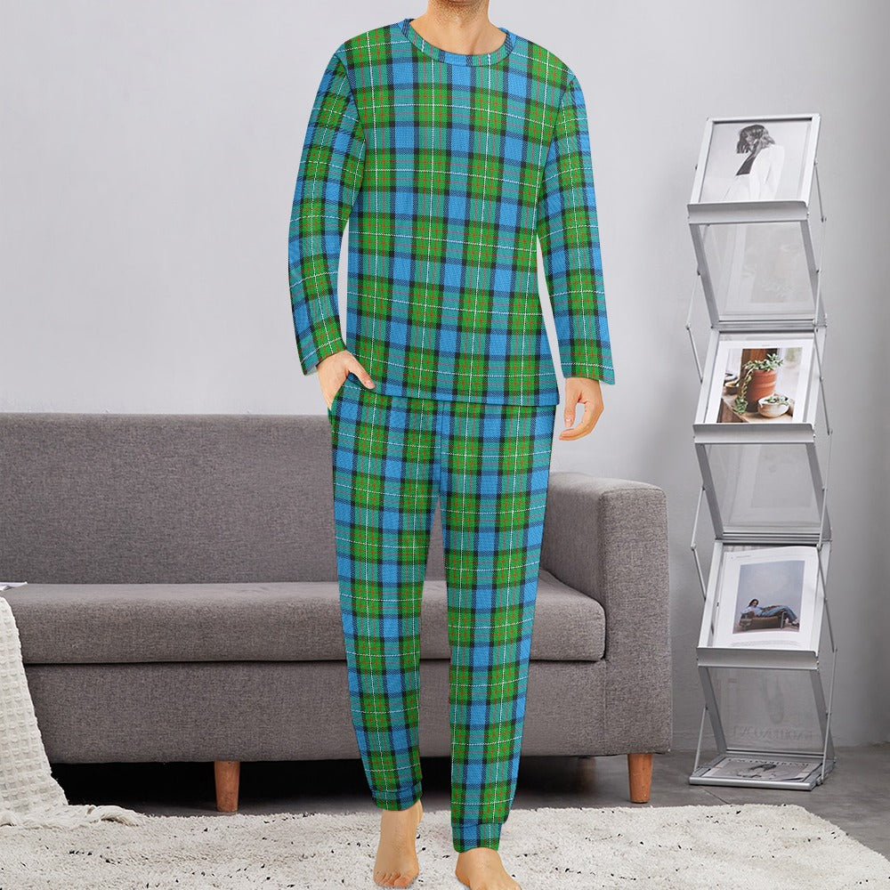 Clan Fergusson Tartan Men's Pajama suit