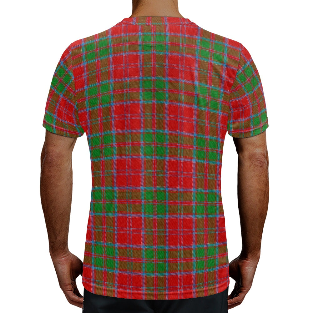 Clan Drummond Tartan Football Shirt