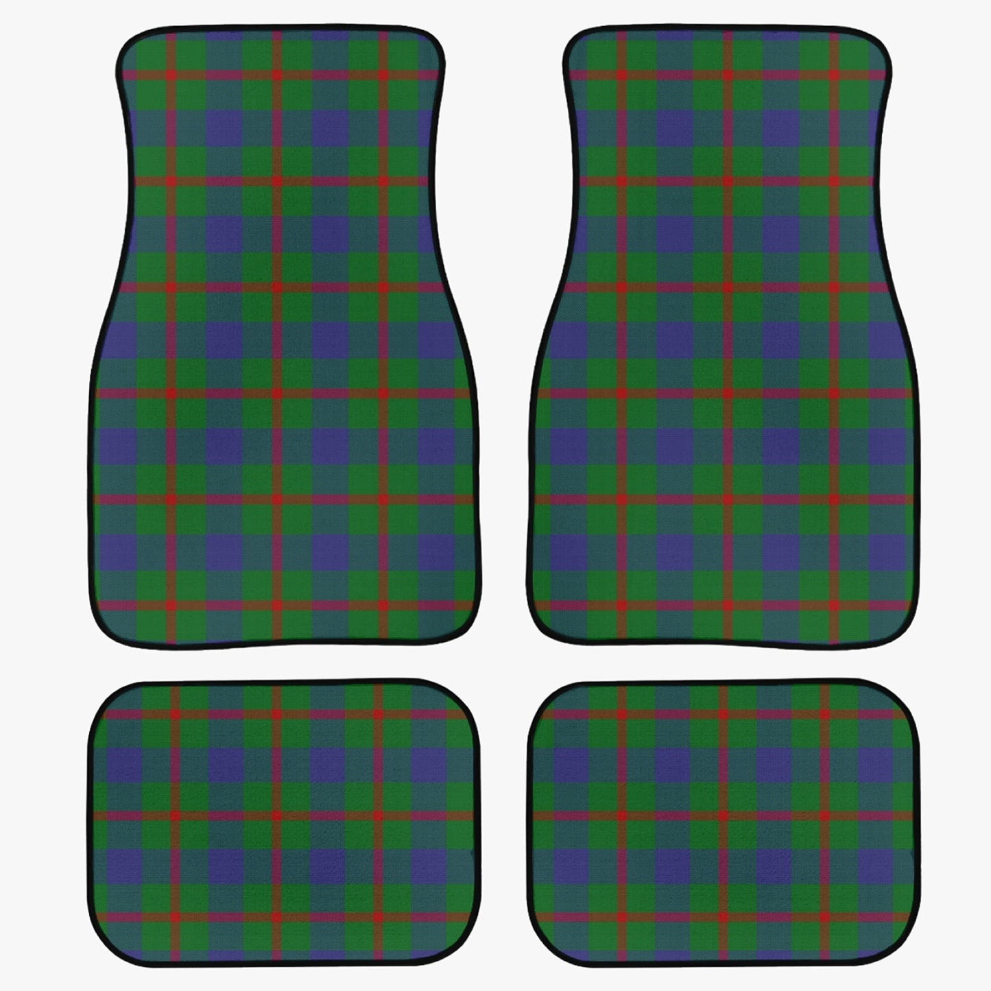 Clan Agnew Tartan Car Floor Mats - 4Pcs