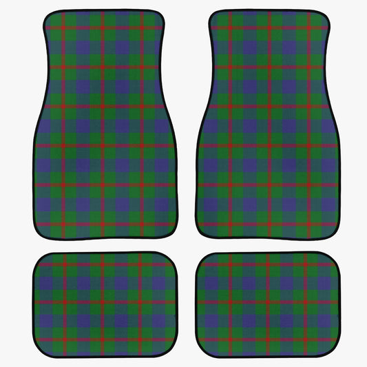 Clan Agnew Tartan Car Floor Mats - 4Pcs