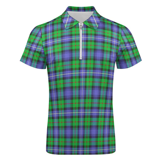 Clan Donnachaidh Hunting Tartan Short sleeve polo shirt