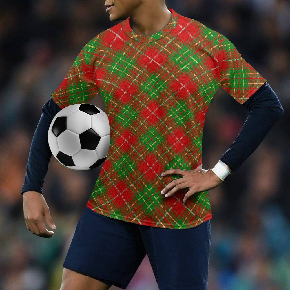 Clan Burnett Tartan Football Shirt