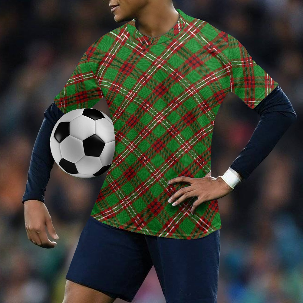 Clan MacCall Tartan Football Shirt