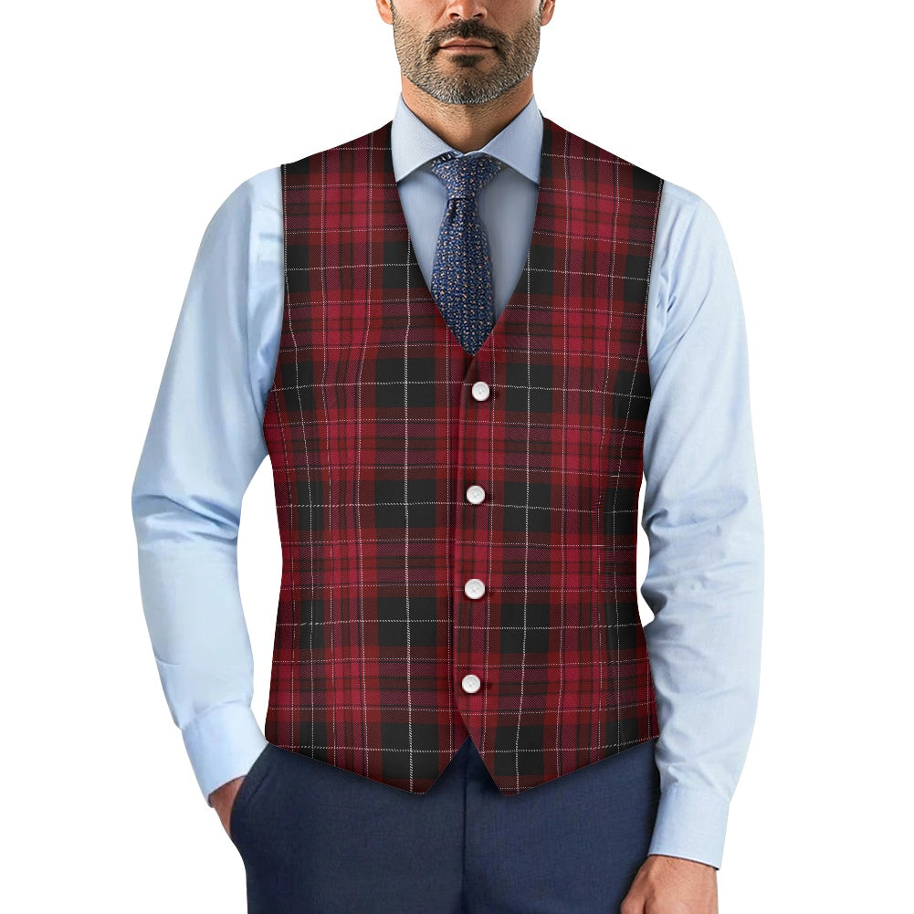 Pride of Wales Tartan Suit vest jacket