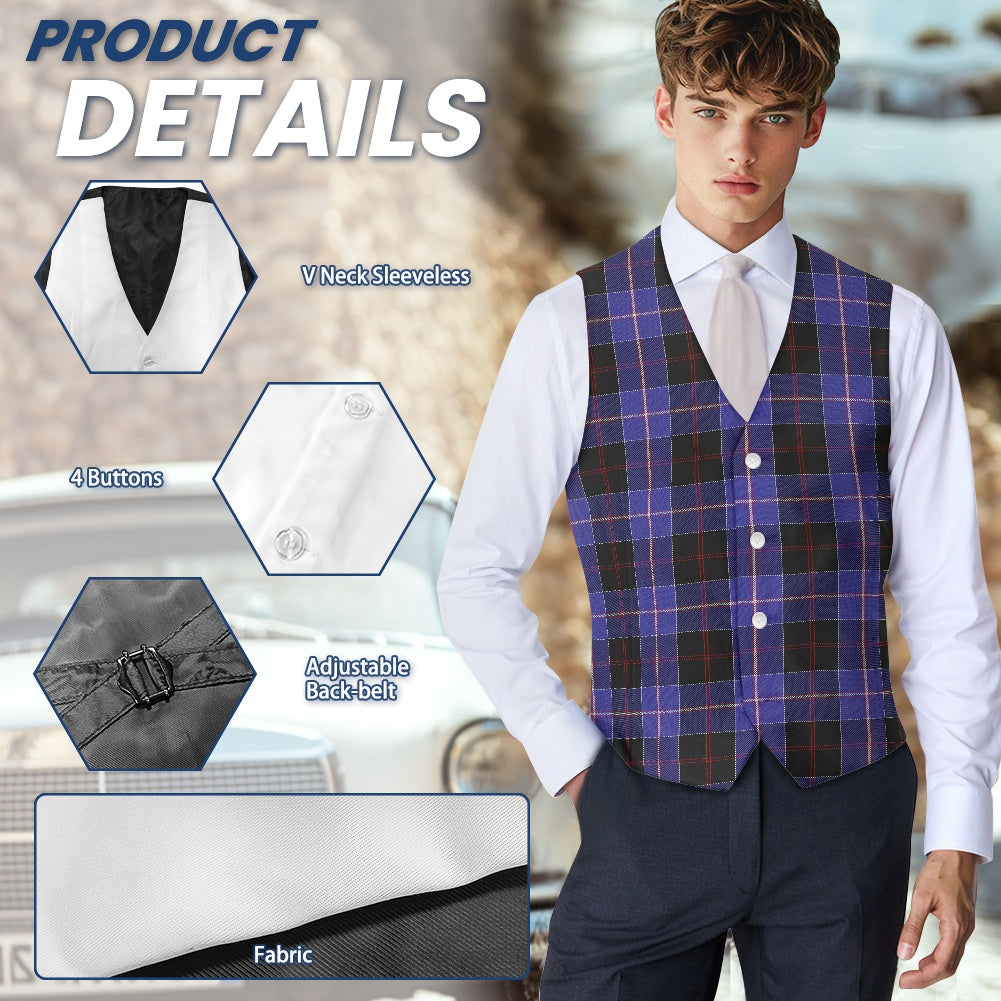Clan Dunlop Tartan Waistcoat
