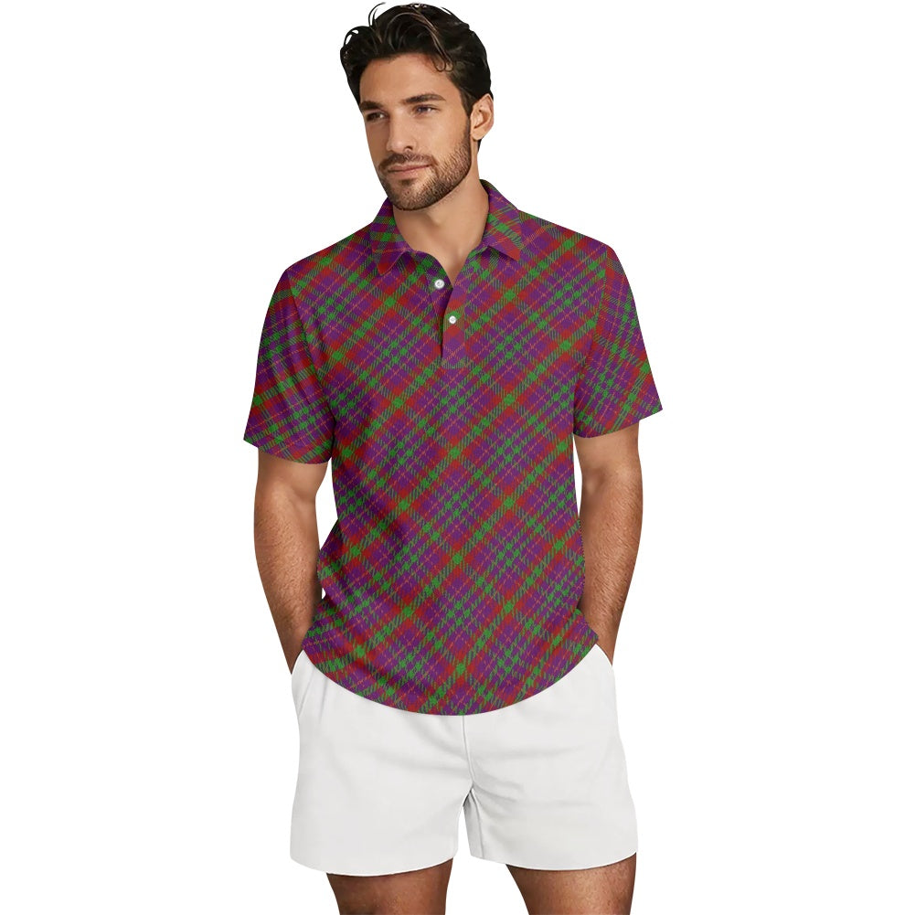 Clan Fiddes Tartan Bias Polo