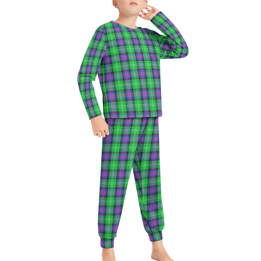 Clan Sutherland Tartan Boy's Pajama suit