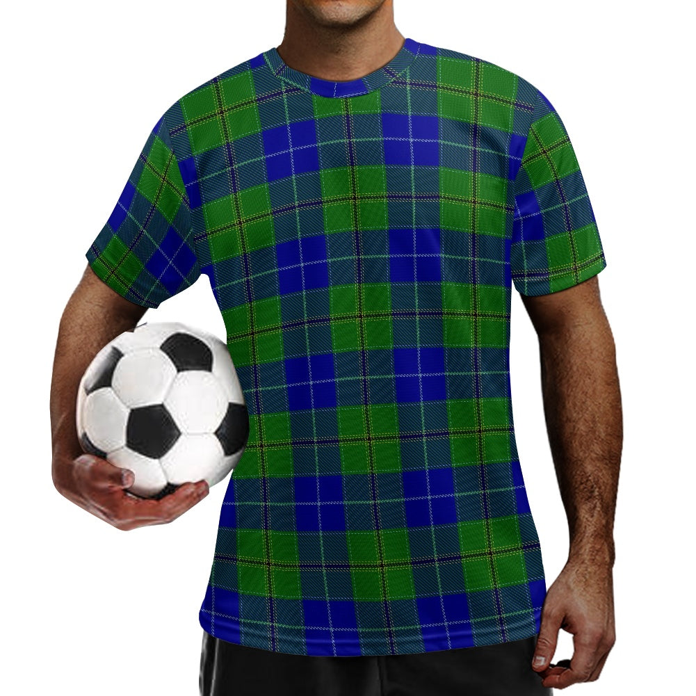 Clan MacClurg Tartan Football Shirt white