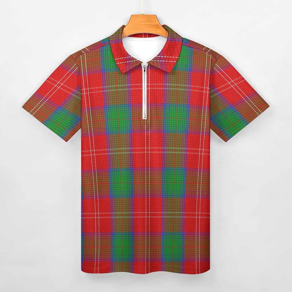 Clan Chisholm Tartan Short sleeve polo shirt