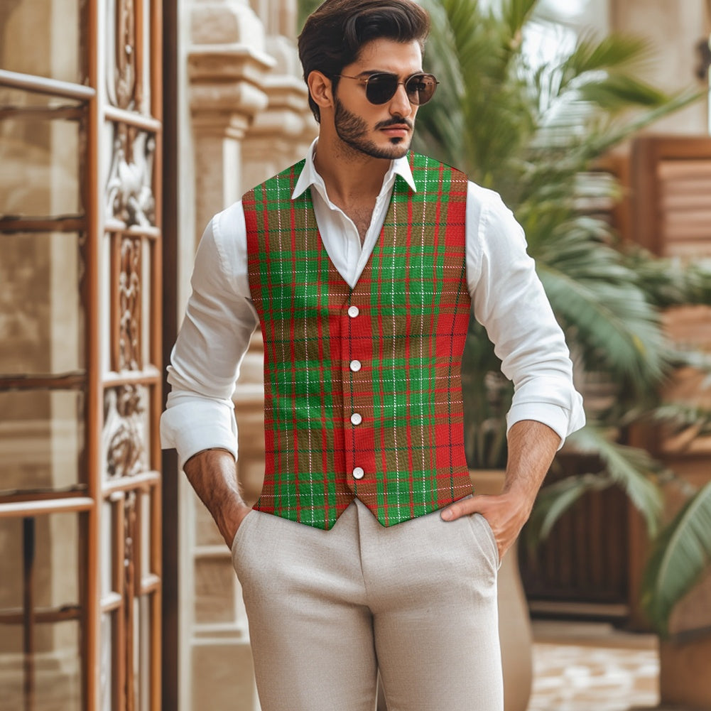 Clan Cumming Tartan Suit vest jacket