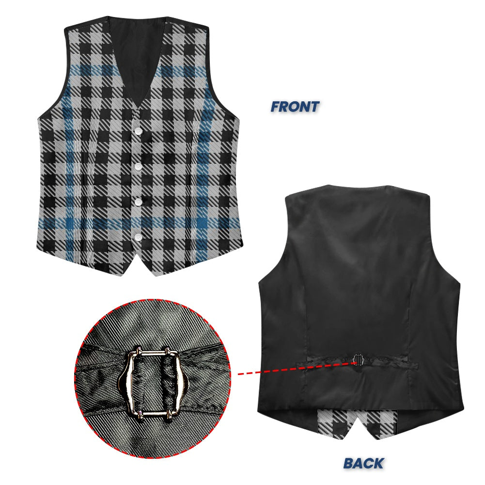 Clan Gladstone Tartan Suit vest jacket