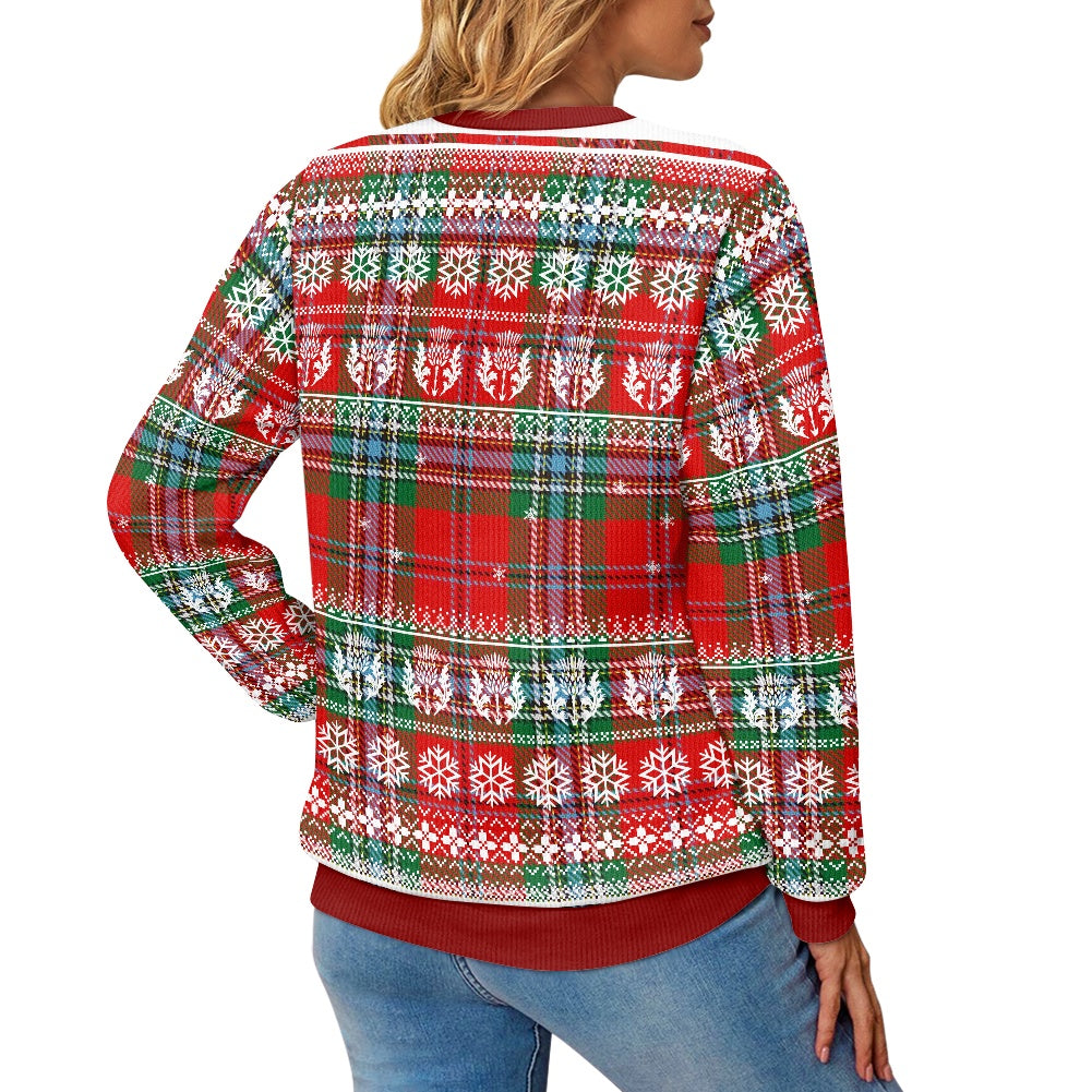 Clan MacLean Tartan Christmas Ugly Sweater