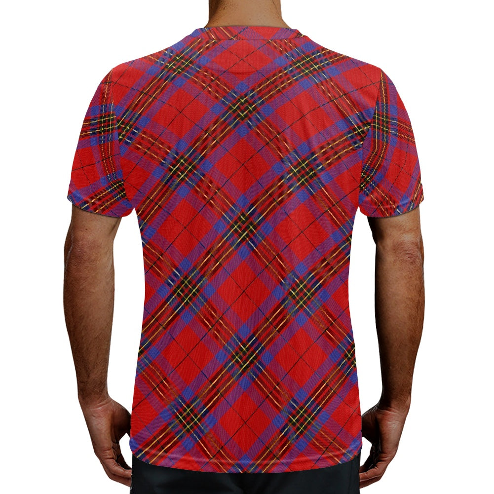 Clan Leslie Tartan Football Shirt