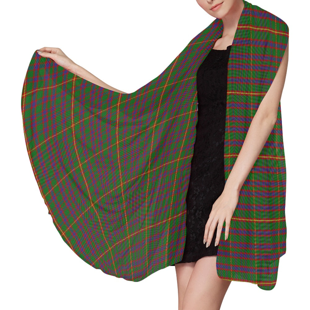 Clan Hall Tartan Chiffon Scarf