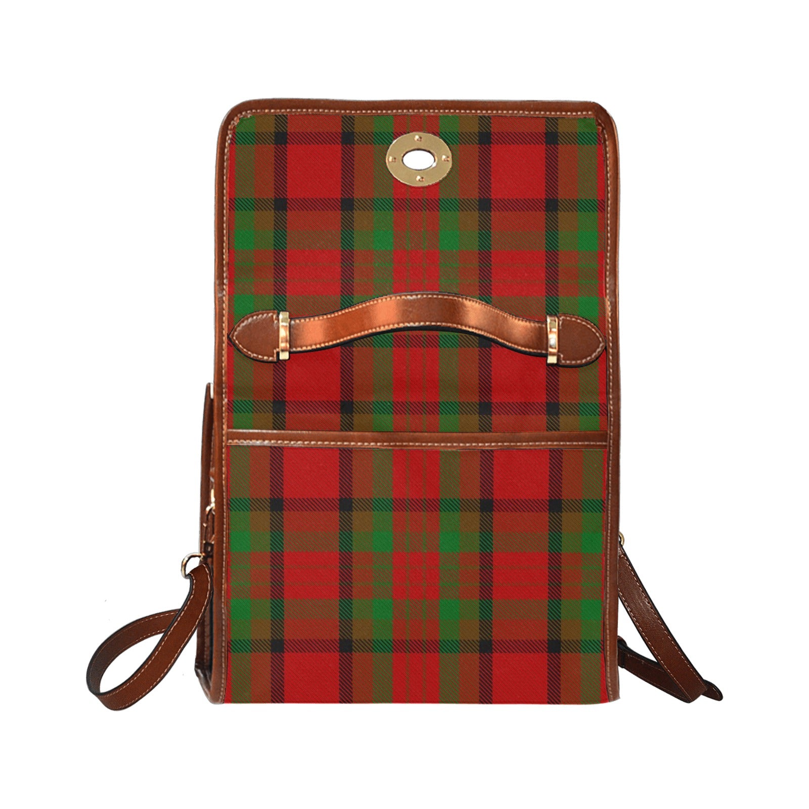 Irish County Tipperary Tartan Canvas Handbag