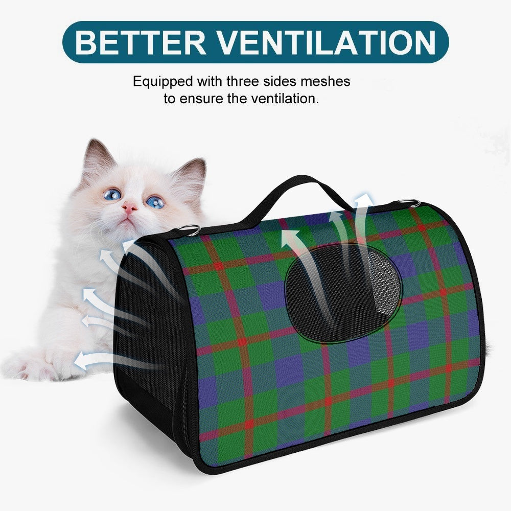 Clan Agnew Tartan Pet Carrier Bag