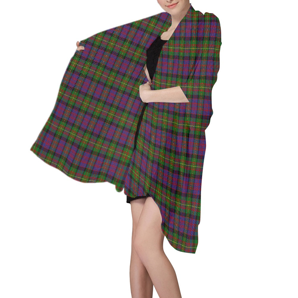 Clan Carnegie Tartan Chiffon Scarf
