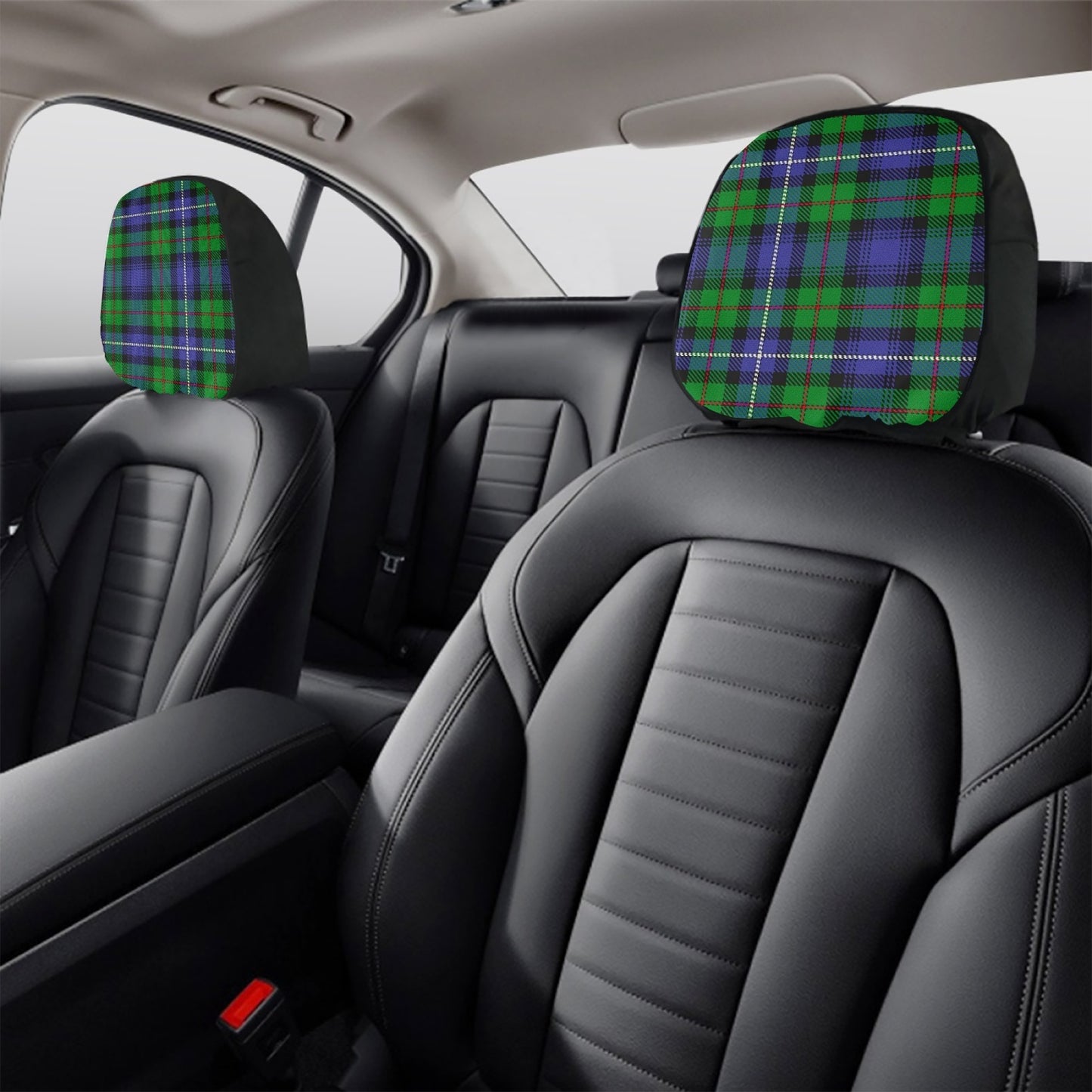 Clan Donnachaidh Car Headrest Covers - 2Pcs