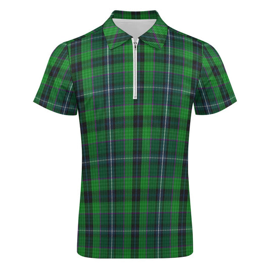 Clan Linden Tartan Short sleeve polo shirt