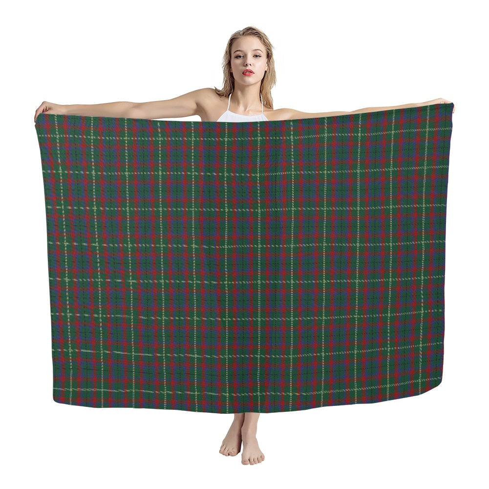 Irish County Mayo Tartan Chiffon Scarf