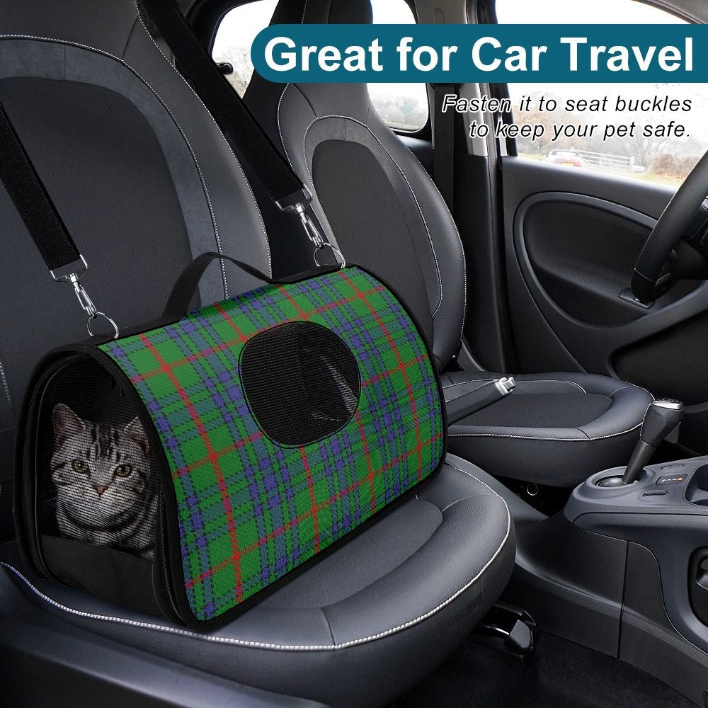 Clan Aiton Tartan Pet Carrier Bag