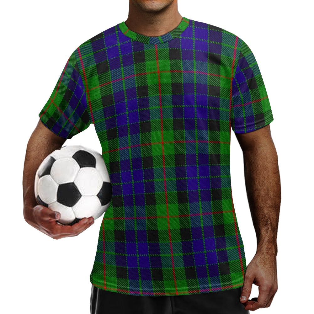 Clan Gunn Tartan Football Shirt