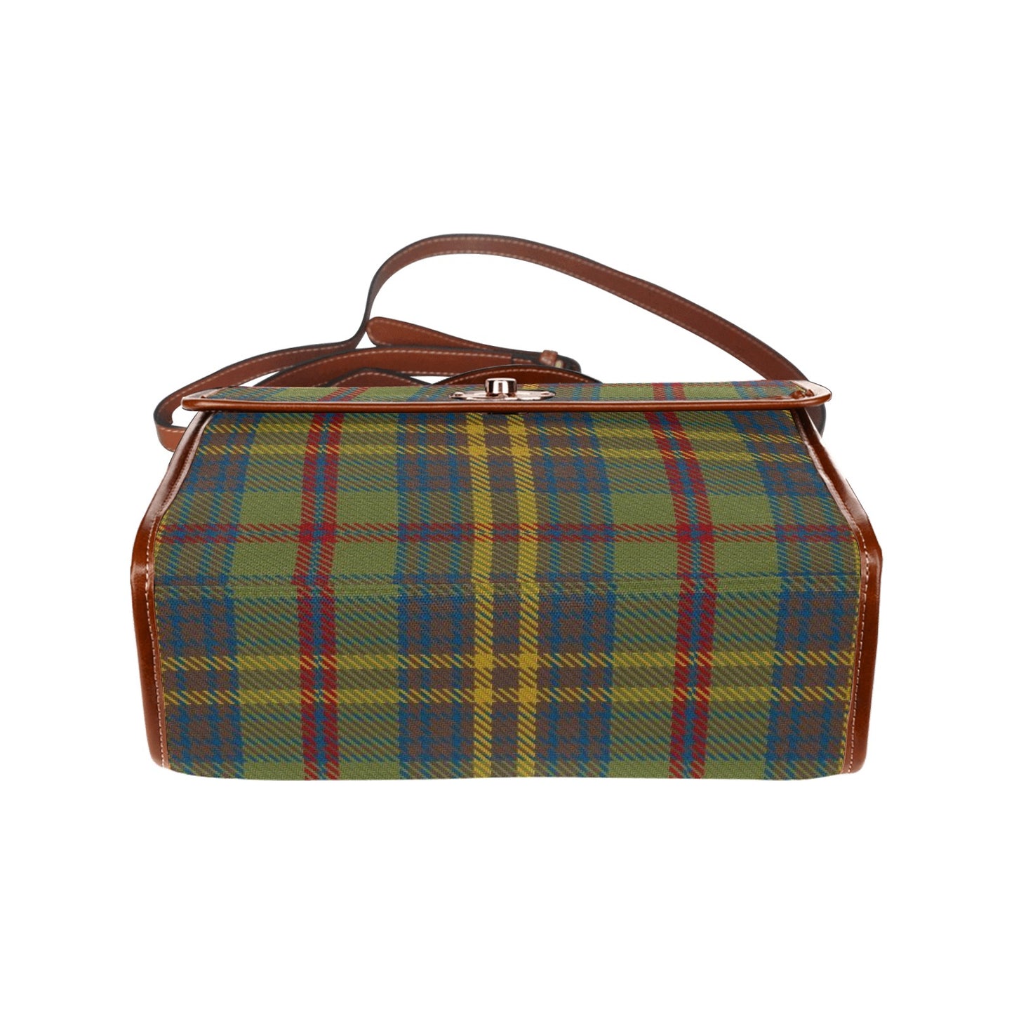 Irish County Limerick Tartan Canvas Handbag