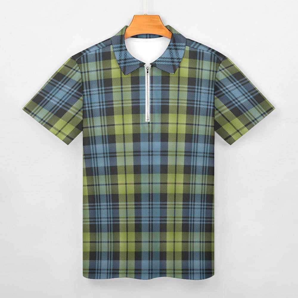 Clan Campbell Tartan Short sleeve polo shirt