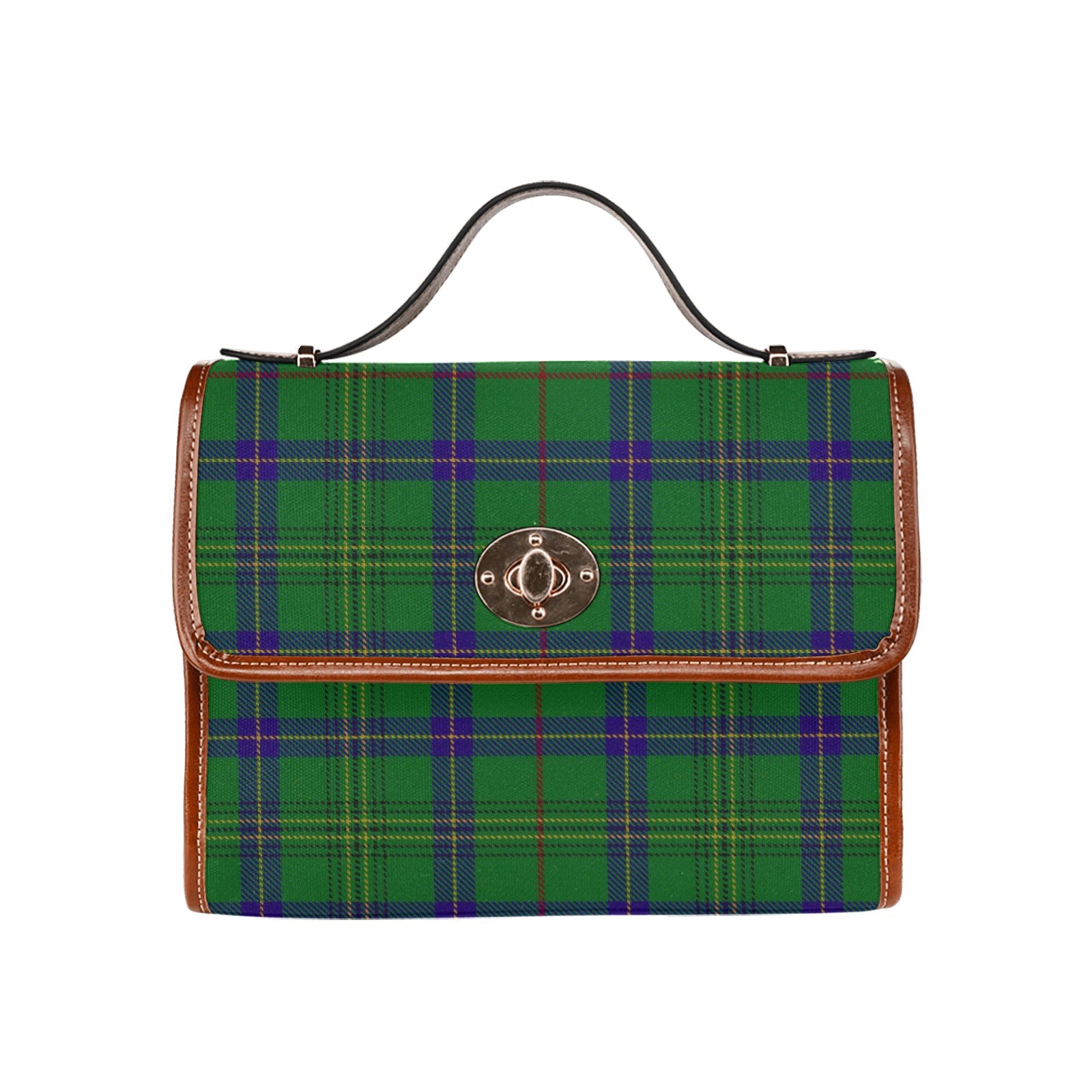 Clan Bartlett Tartan Waterproof Canvas Handbag