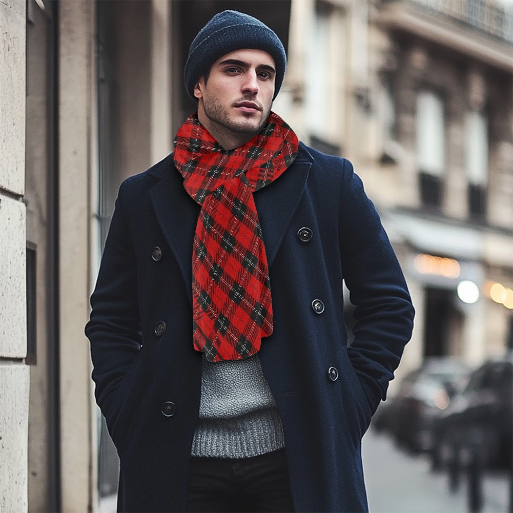 Clan Ramsay Tartan Fluffy scarf