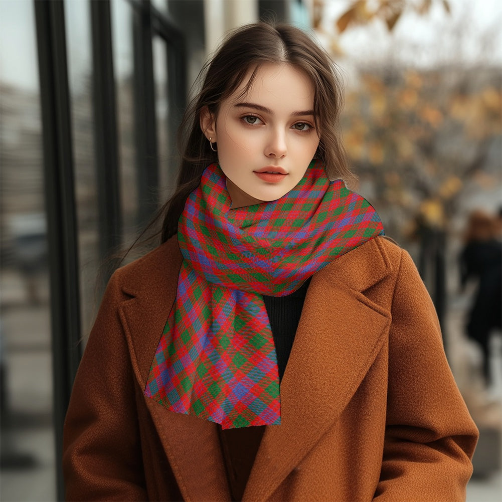 Clan Ross Tartan Fluffy scarf