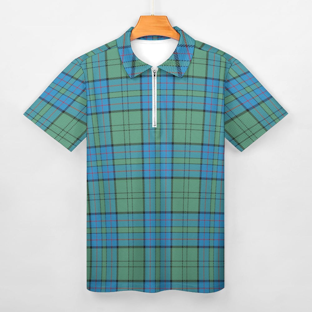 Clan Lockhart Tartan Short sleeve polo shirt