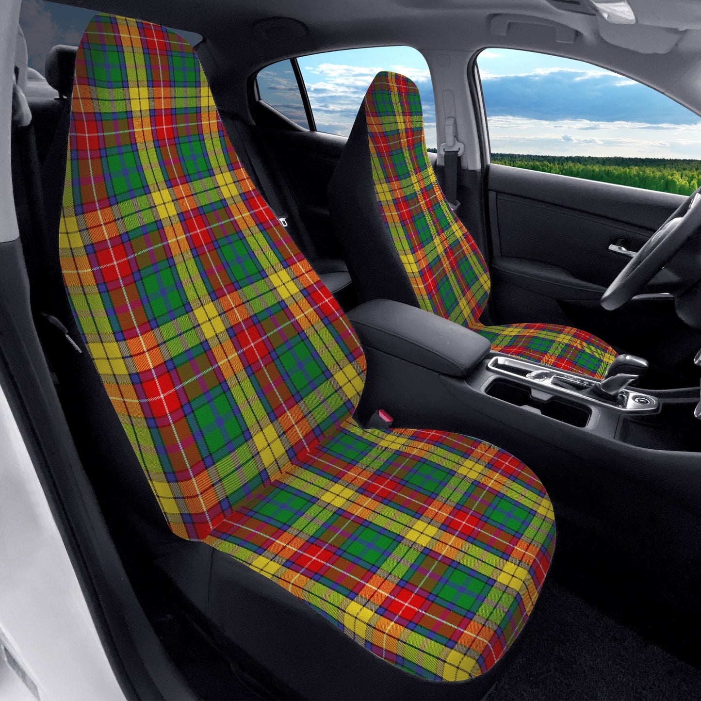 Clan Buchanan Car Seat Covers - 2Pcs