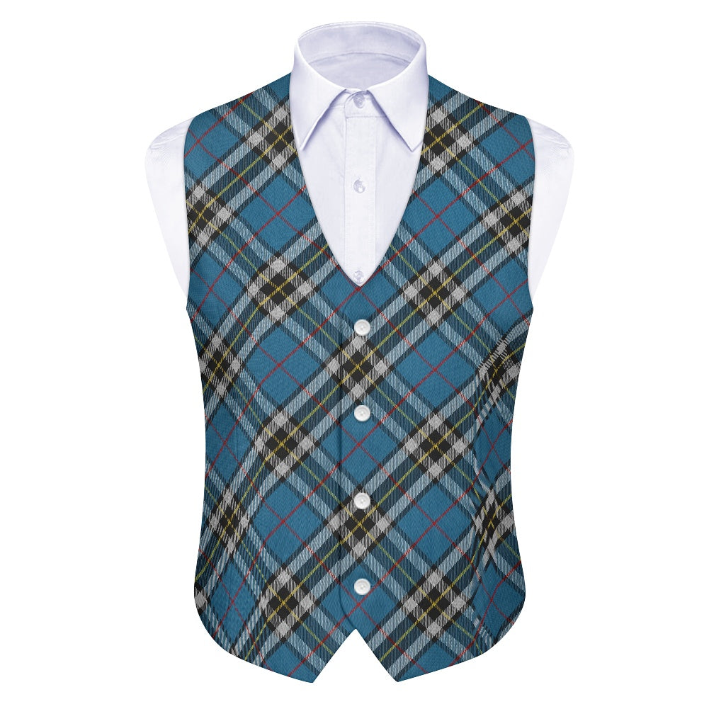 Clan Thomson Tartan Bias Suit vest jacket