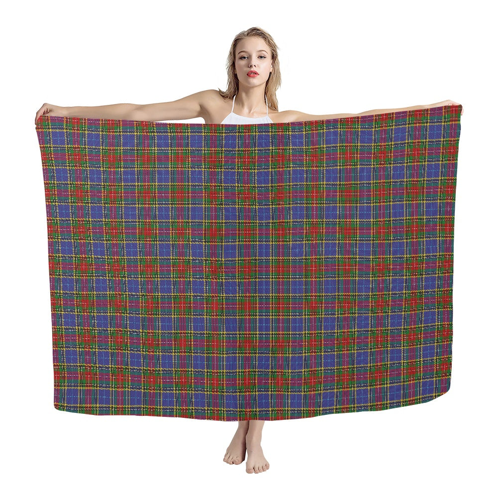 Clan Bethune Tartan Chiffon Scarf