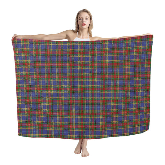 Clan Bethune Tartan Chiffon Scarf